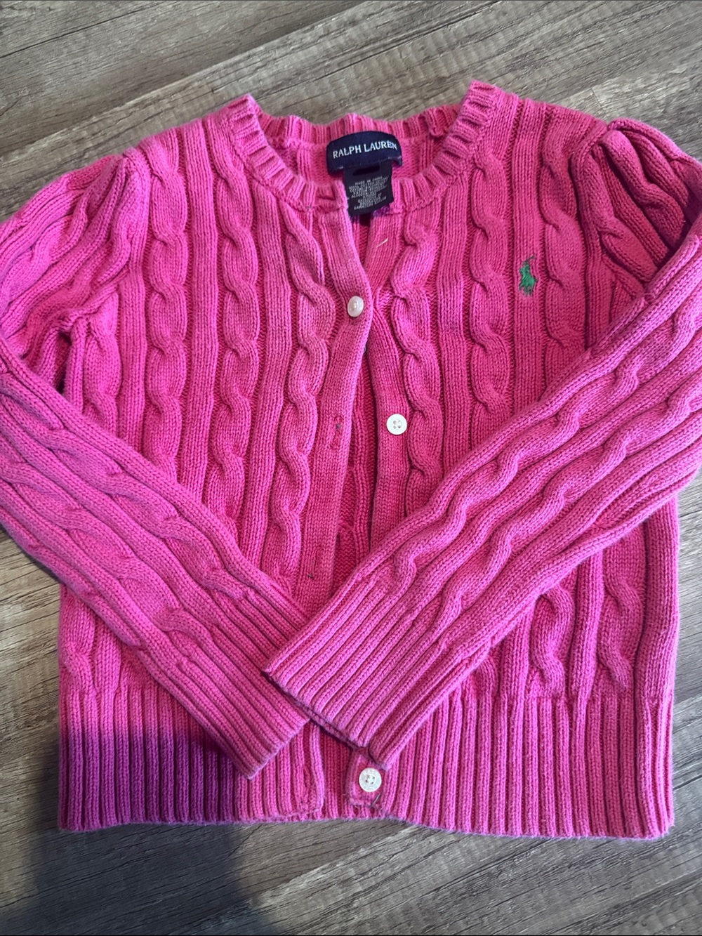 Ralph Lauren Cardigan Sz:5T /XS /EUC /Authentic /Nosigns of wear Kids